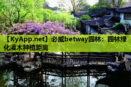 园林绿化灌木种植距离