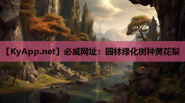 园林绿化树种黄花梨